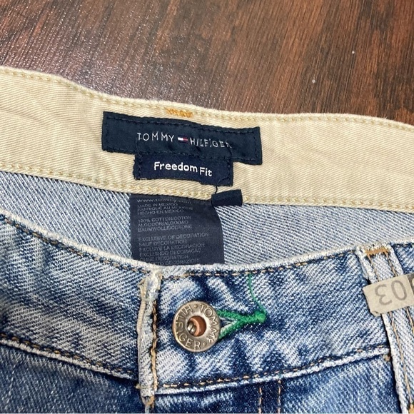 TOMMY HILFIGER JEANS “Freedom Fit” 34/32 vintage 90s Y2K fashion GuC - Picture 8 of 11